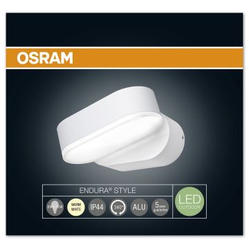 Osram - Aplică perete exterior LED ENDURA LED/8W /230V IP44 alb 