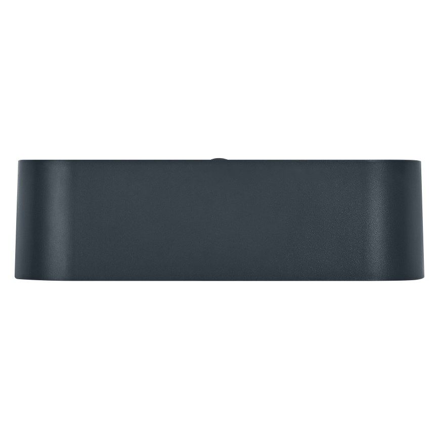 Osram - Lampă solară de perete LED cu intensitate reglabilă ENDURA STYLE, 7,6W/4,2V, 2000 mAh, IP65, antracit