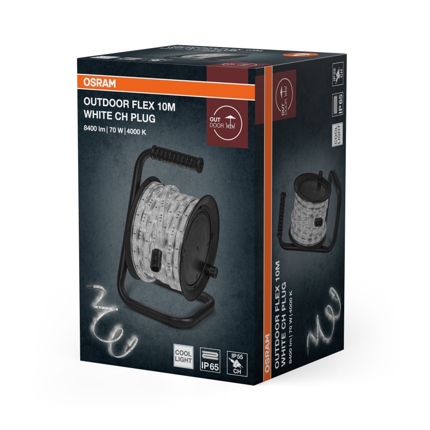 Osram - Bandă LED de exterior FLEX 10m LED/70W/230V IP65