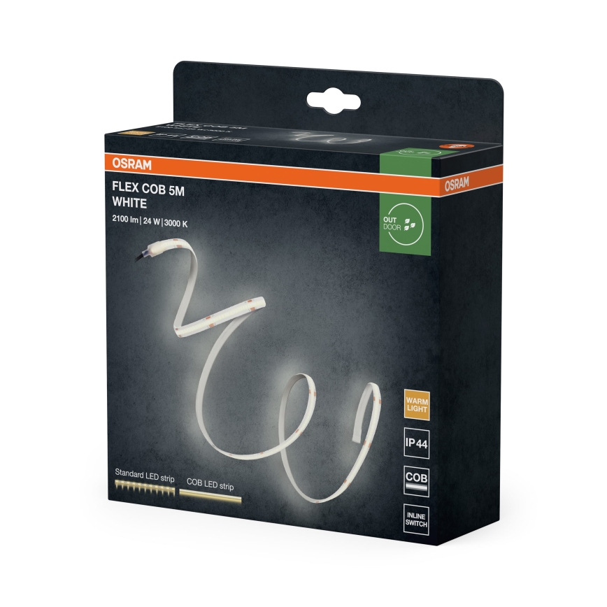 Osram - bandă LED de exterior FLEX COB 5m LED/24W/230V IP44