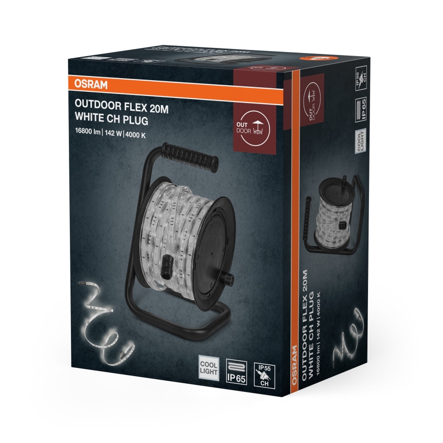 Osram - bandă LED pentru exterior FLEX 20m LED/142W/230V IP65