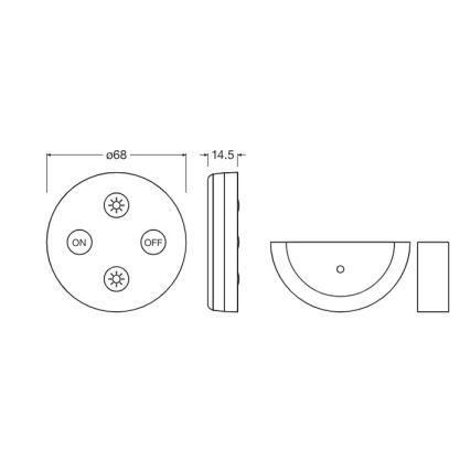 Osram - bandă LED reglabilă FLEX ACOUSTIC 2,6m LED/29W/230V + telecomandă