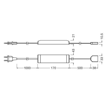 Osram - Bandă LED dimabilă FLEX ACOUSTIC 2,6m LED/29W/230V + telecomandă