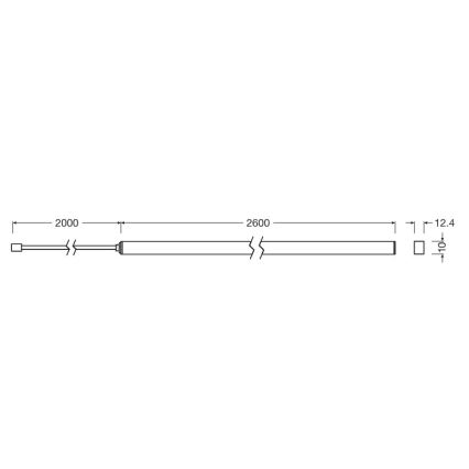 Osram - Bandă LED dimabilă FLEX ACOUSTIC 2,6m LED/29W/230V + telecomandă
