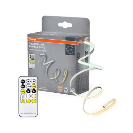 Osram - Bandă LED dimabilă FLEX COB 1,5m LED/13W/230V 2700-6500K + telecomandă