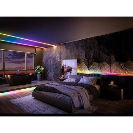 Osram - bandă LED RGB dimerizabilă SMART+ MAGIC 3m LED/22W/230V Wi-Fi + telecomandă