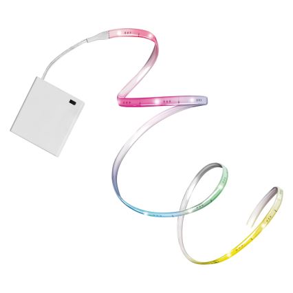 Osram - bandă LED RGB reglabilă FLEX BATTERY 5m LED/5W/4xAA + telecomandă