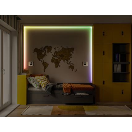 Osram - Bandă LED RGBW reglabilă FLEX COB 5m LED/24W/230V 2700-6500K + telecomandă