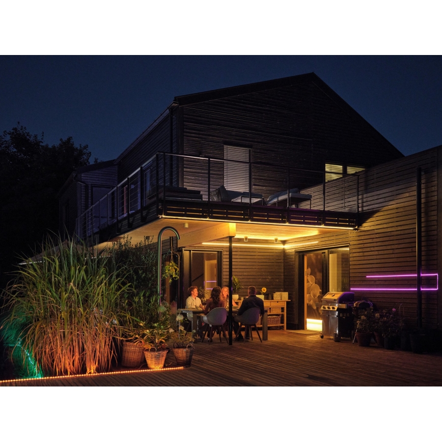 Osram - bandă LED RGB reglabilă pentru exterior FLEX 20m LED/135W/230V IP65 + telecomandă