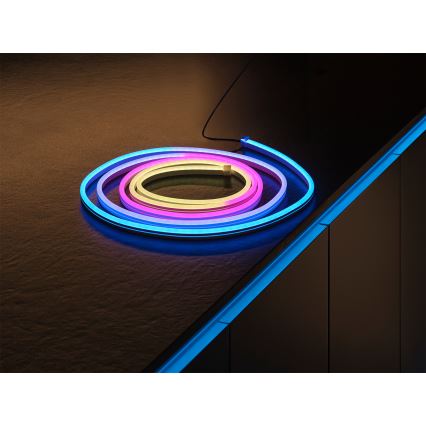 Osram - Bandă LED RGB reglabilă pentru exterior SMART+ MAGIC 5m LED/24W/230V IP44 Wi-Fi+ telecomandă