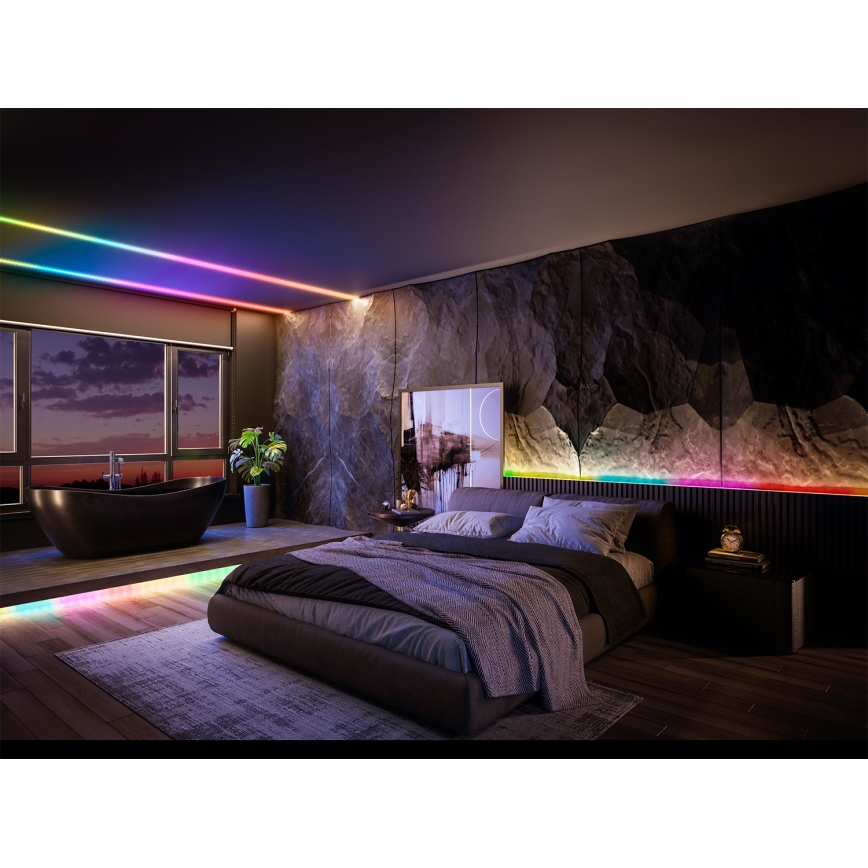Osram - Bandă LED RGB reglabilă SMART+ MAGIC 5m LED/35W/230V Wi-Fi + telecomandă