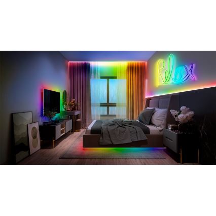 Osram - Bandă LED RGB reglabilă SMART+ MAGIC 5m LED/35W/230V Wi-Fi + telecomandă