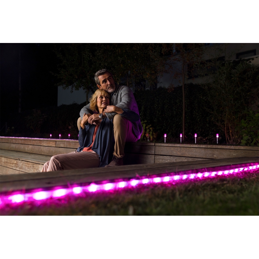 Osram - Bandă LED RGB+TW SMART+ FLEX pentru exterior, reglabilă, 5m LED/11W/230V 2000-6500K IP65