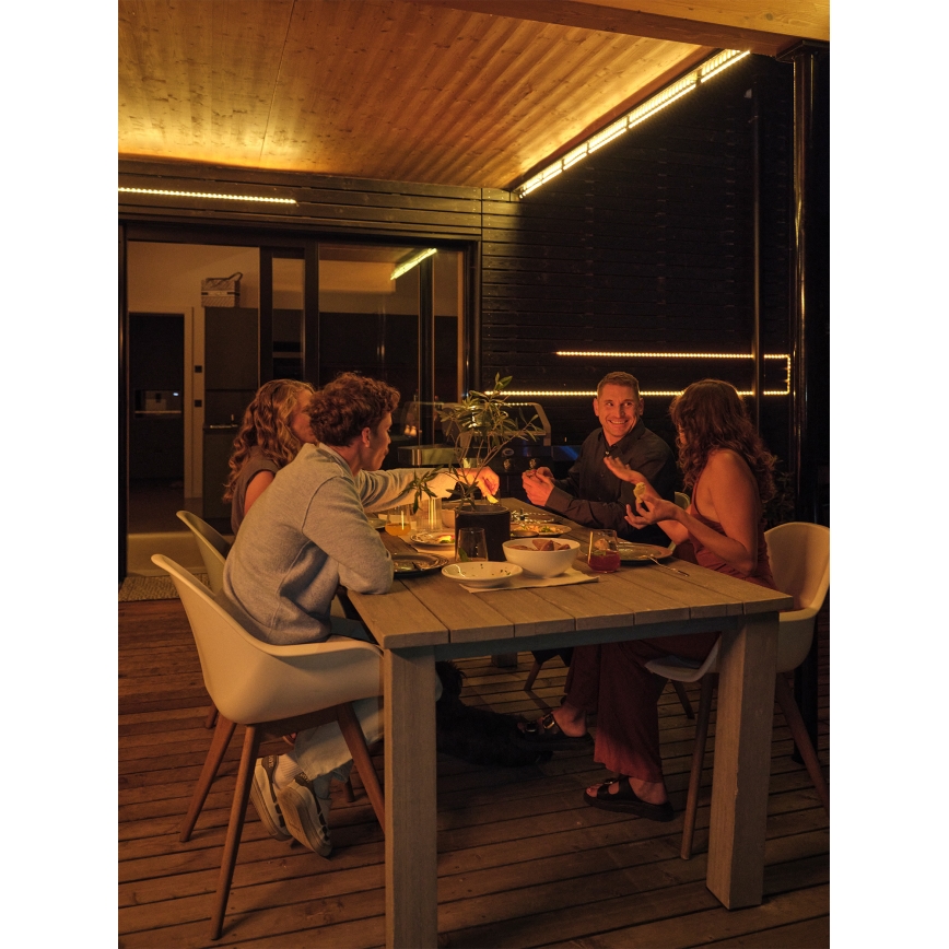 Osram - Bandă LED RGB+TW SMART+ FLEX pentru exterior, reglabilă, 5m LED/11W/230V 2000-6500K IP65