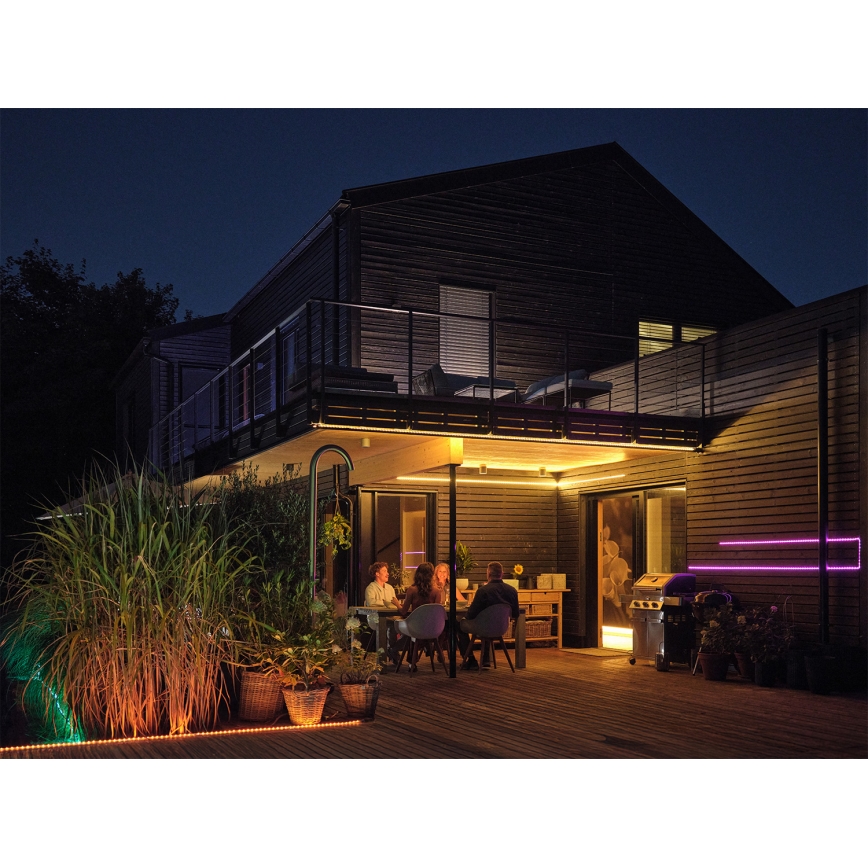 Osram - Bandă LED RGB+TW SMART+ FLEX pentru exterior, reglabilă, 5m LED/11W/230V 2000-6500K IP65