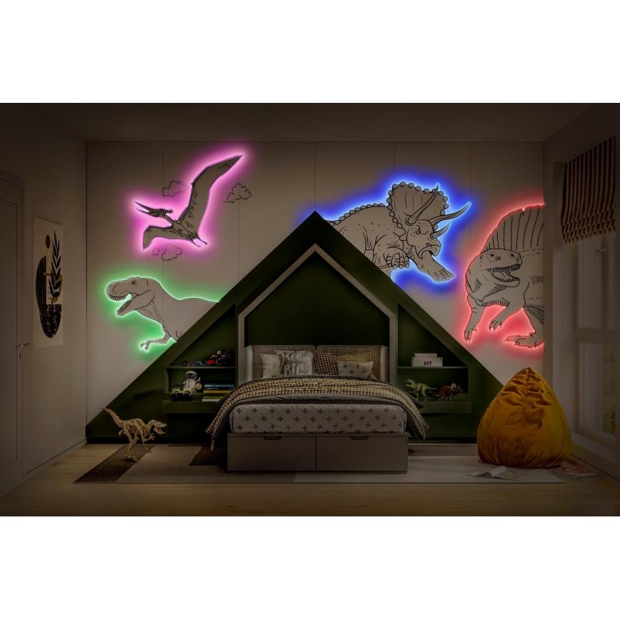 Osram - bandă LED RGBW dimabilă FLEX 5m LED/10W/230V + telecomandă