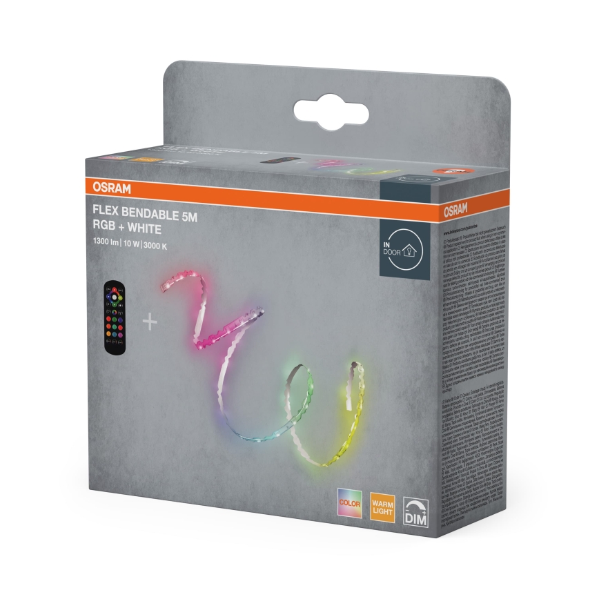Osram - bandă LED RGBW dimabilă FLEX 5m LED/10W/230V + telecomandă