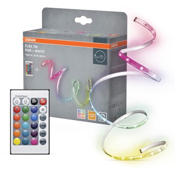 Osram - bandă LED RGBW dimabilă FLEX 7m LED/18W/230V + telecomandă