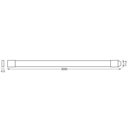 Osram - Bandă LED RGB+TW reglabilă pentru exterior SMART+ FLEX 3m LED/12,5W/230V 2700-6500K IP44 Wi-Fi