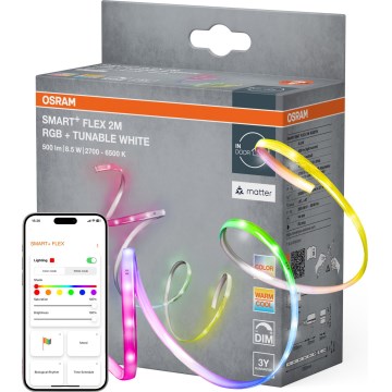 Osram - Bandă LED SMART+ FLEX RGB+TW dimmabilă 2m LED/8,5W/230V 2700-6500K Wi-Fi