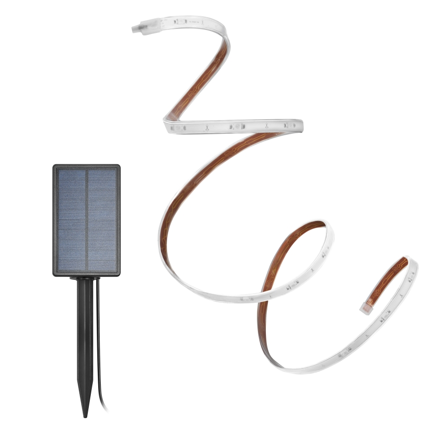 Osram - bandă solară LED RGBW reglabilă FLEX MAGIC 3m LED/1,2W/3,7V 2000 mAh IP44 + telecomandă
