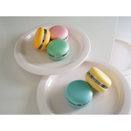 Osram SMART+ Macaron, boxă cu LED RGB reglabilă, 1,75 W / 3,7 V, 450 mAh, portocalie