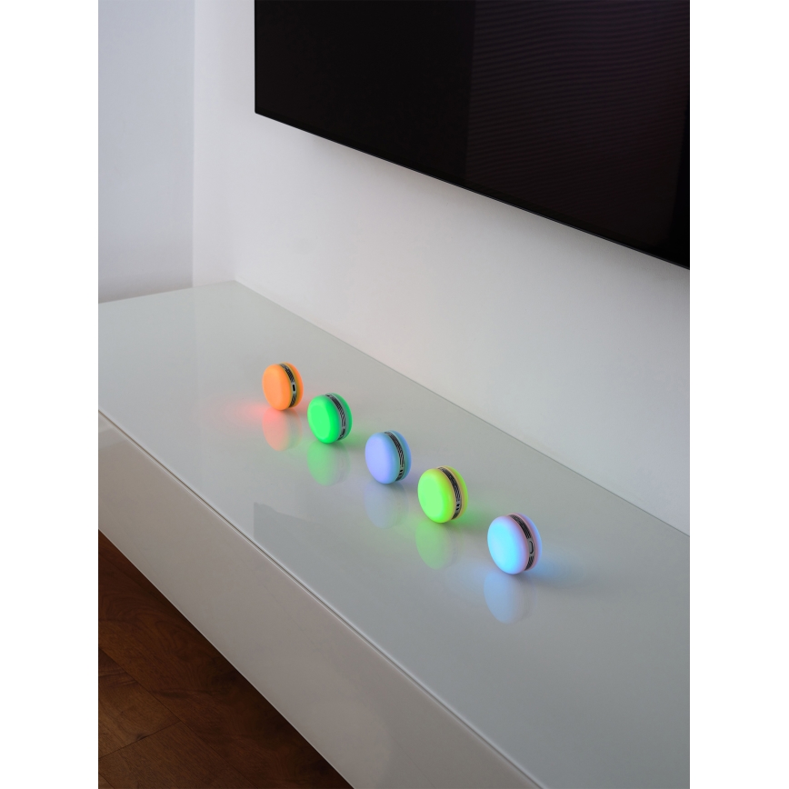 Osram SMART+ Macaron, boxă cu LED RGB reglabilă, 1,75 W / 3,7 V, 450 mAh, portocalie