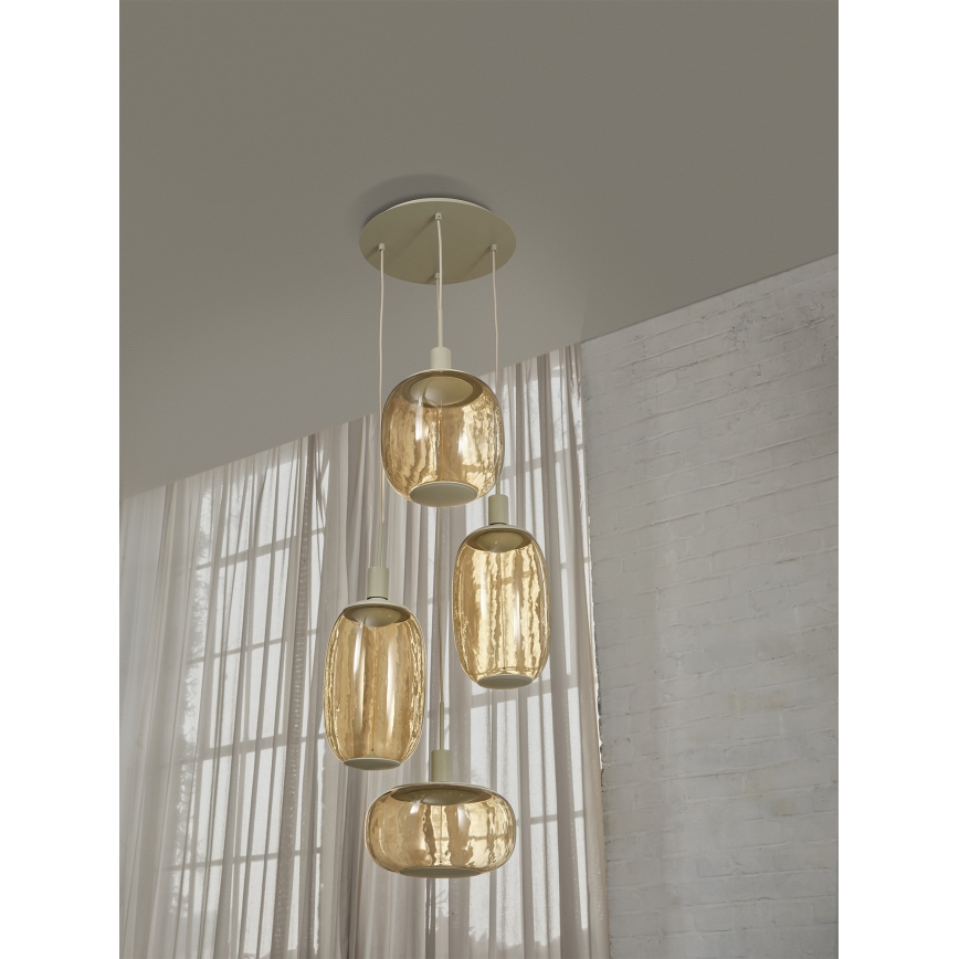 Osram - Cablu de alimentare NEEDLE PENDANT, 4xE27/25W/230V, bej