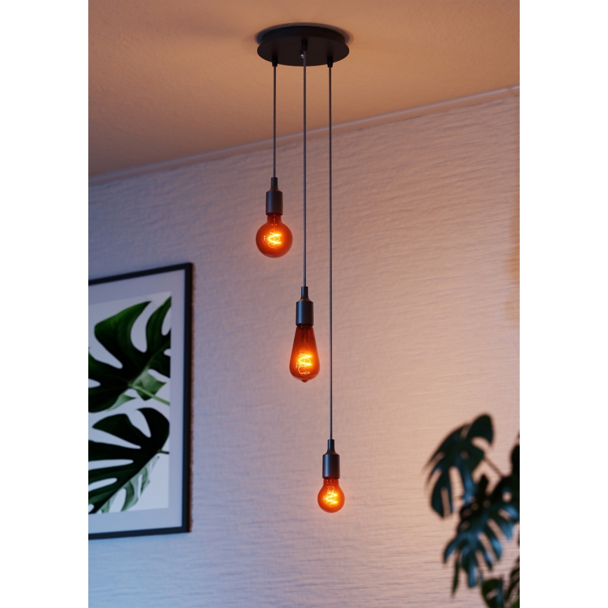 Osram - cablu de alimentare PENDULUM BELL 1xE27/15W/230V, negru