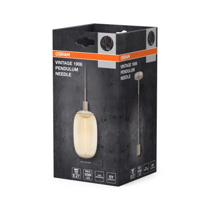 Osram - Cablu de alimentare PENDULUM NEEDLE 1xE27/15W/230V bej
