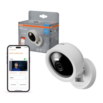 Osram - Cameră de interior inteligentă cu senzor 2K SMART+ 230V Wi‑Fi