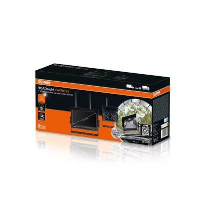 Osram - Cameră de marșarier ROADSIGHT OWRCS7 Full HD 1080p 12/24V IP67
