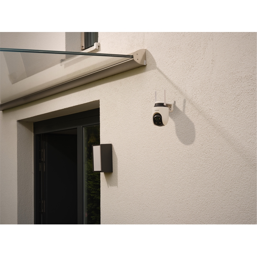 Osram - Cameră inteligentă de exterior 360° cu senzor 2K SMART+ 230V IP67 Wi-Fi
