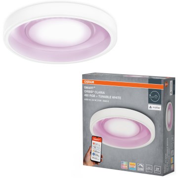 Osram- CLARIA SMART+ plafonieră LED RGBW dimabilă, 32W, 230V, 2700-6500K, Wi-Fi