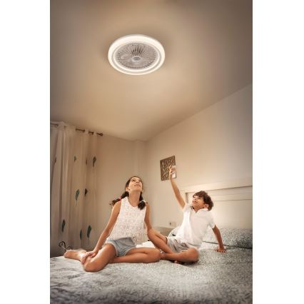 Osram - Plafonieră LED dimabilă cu ventilator SOLANO LED/26W/230V 3000/4000/6500K + telecomandă