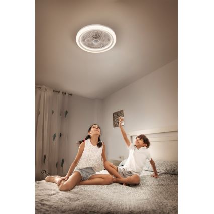 Osram - Plafonieră LED dimabilă cu ventilator SOLANO LED/26W/230V 3000/4000/6500K + telecomandă