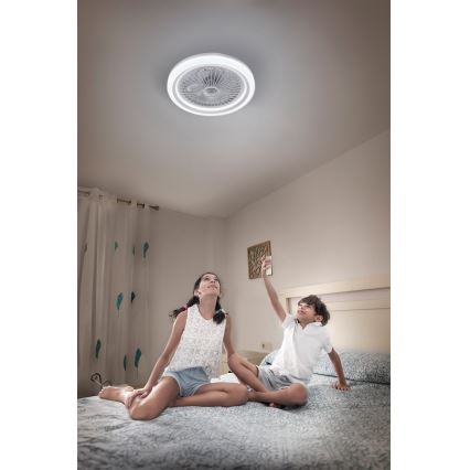 Osram - Plafonieră LED dimabilă cu ventilator SOLANO LED/26W/230V 3000/4000/6500K + telecomandă