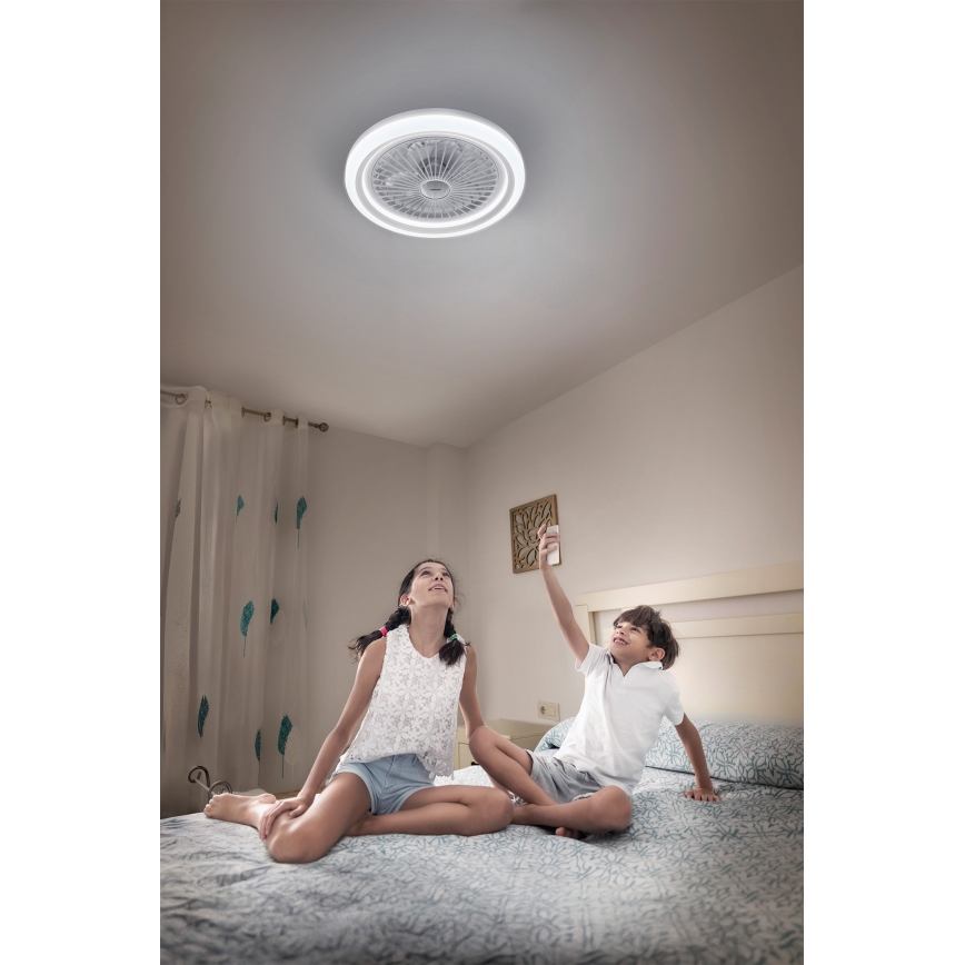 Osram - Plafonieră LED dimabilă cu ventilator SOLANO LED/26W/230V 3000/4000/6500K + telecomandă