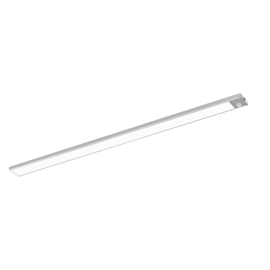 Osram - Corp de iluminat LED pentru montaj sub dulap LINEAR cu senzor de mișcare și senzor crepuscular LED/4W/3,7V 1500 mAh 3000/4000/6500K 60 cm gri