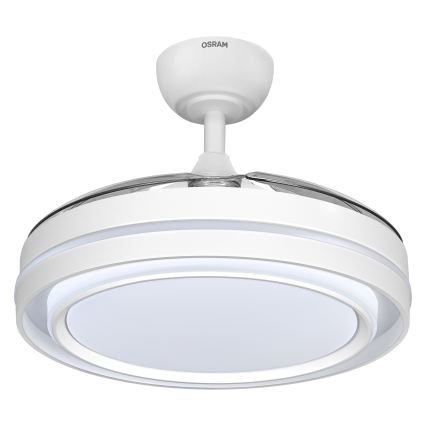 Osram - Lampă de tavan LED dimabilă cu ventilator PONIENTE LED/36W/230V 3000/4000/6500K + telecomandă