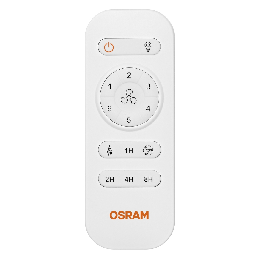 Osram - Lampă de tavan LED dimabilă cu ventilator PONIENTE LED/36W/230V 3000/4000/6500K + telecomandă