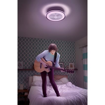 Osram - Plafonieră LED dimabilă cu ventilator MURLAN LED/26W/230V 3000-6500K + telecomandă