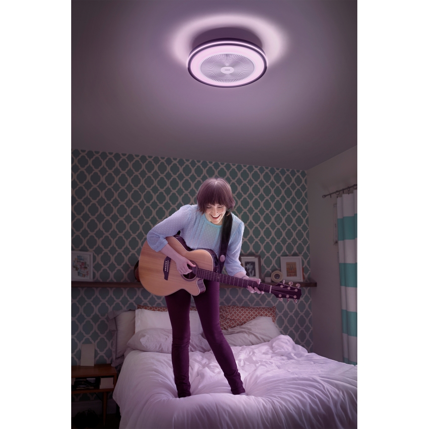 Osram - Plafonieră LED dimabilă cu ventilator MURLAN LED/26W/230V 3000-6500K + telecomandă