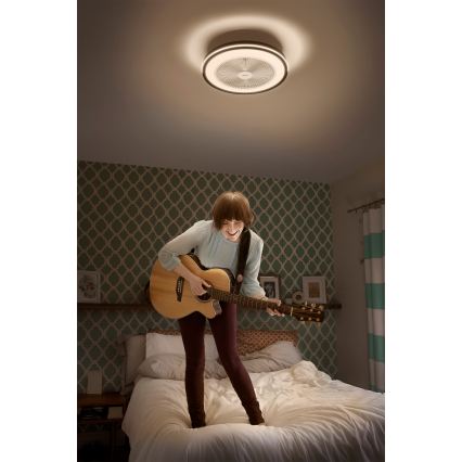 Osram - Plafonieră LED dimabilă cu ventilator MURLAN LED/26W/230V 3000-6500K + telecomandă