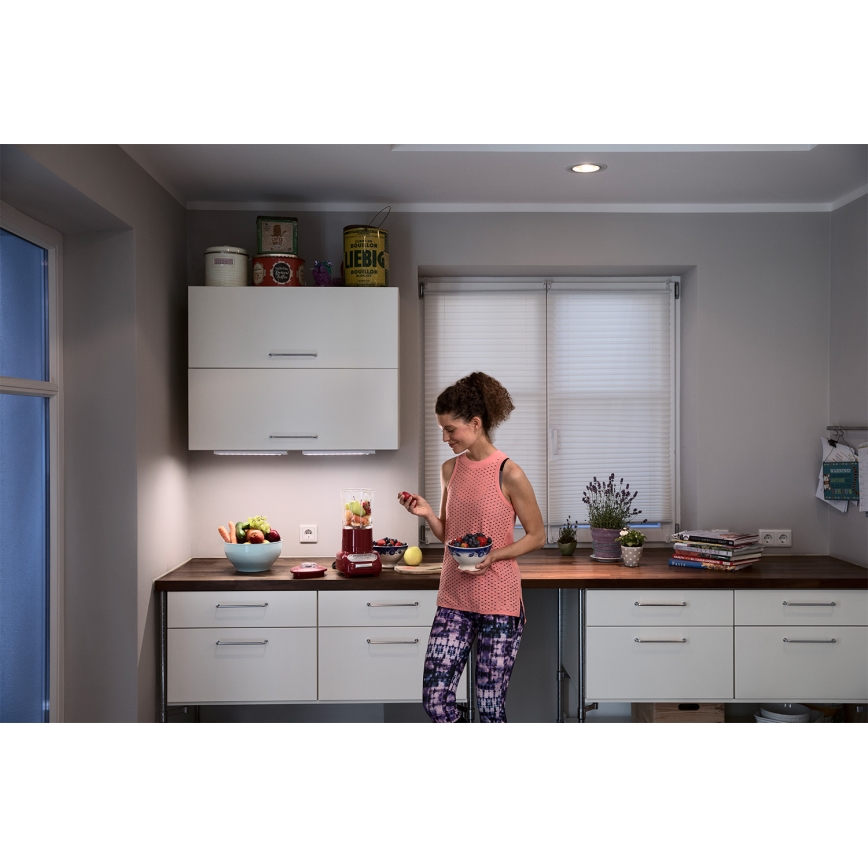 Osram - Corp de iluminat LED sub dulap LINEAR LED/10W/230V 3000K 55,7 cm argintiu