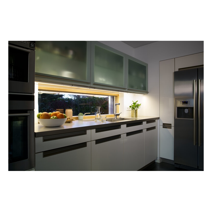 Osram - Corp de iluminat LED sub mobilier cu senzor FLAT LED/12W/230V 3000K