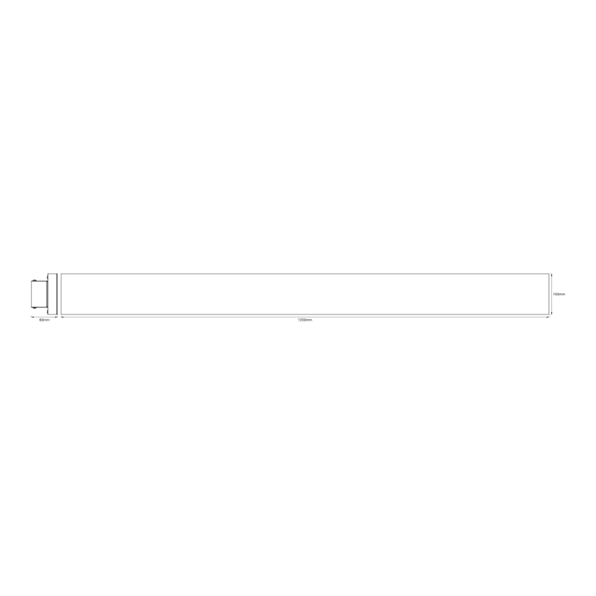 Osram - Plafonieră LED dimabilă SMART+ FRAMELESS LED/35W/230V 3000-6500K 120x10 cm Wi-Fi