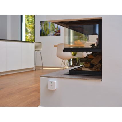 Osram - Detector de monoxid de carbon SMART+ 2xAA Wi-Fi