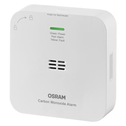 Osram - Detector de monoxid de carbon SMART+ 2xAA Wi-Fi