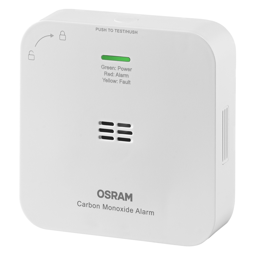 Osram - Detector de monoxid de carbon SMART+ 2xAA Wi-Fi